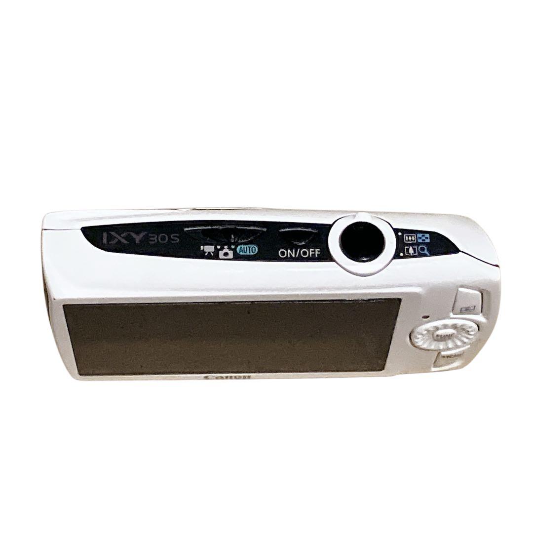 希少色 Canon IXY30S デジタルカメラ　ホワイト　PC1473