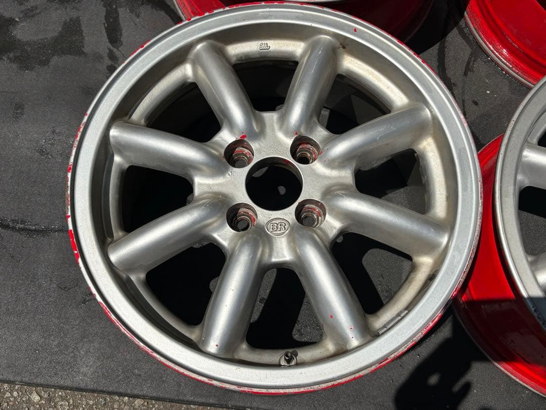 BR ブラックレーシング ホイール 15×6.5Jオフセット40 4穴