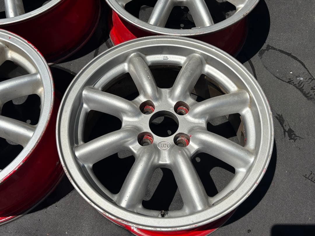 BR ブラックレーシング ホイール 15×6.5Jオフセット40 4穴