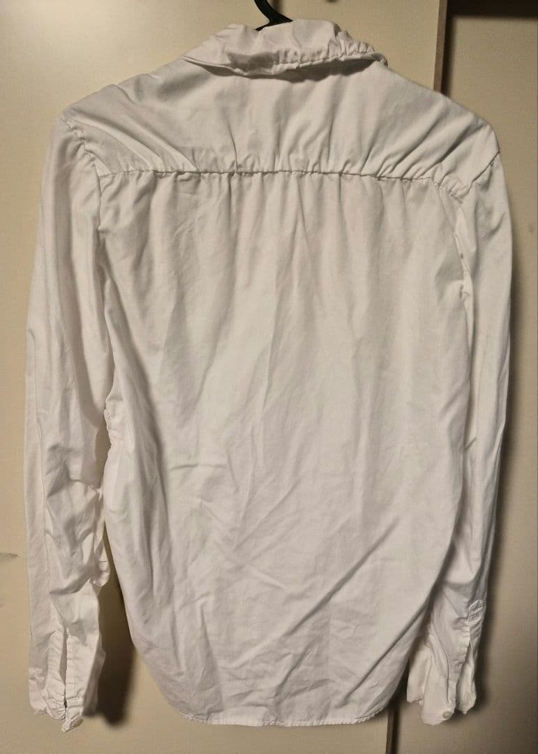 COMME des GARÇONS ホワイト長袖シャツ M