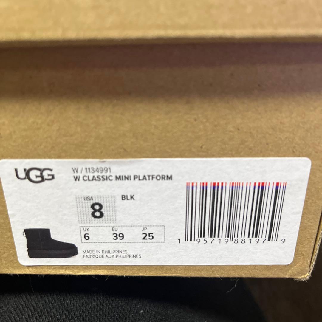 靴 UGG W CLASSIC PLATFORM 25cm