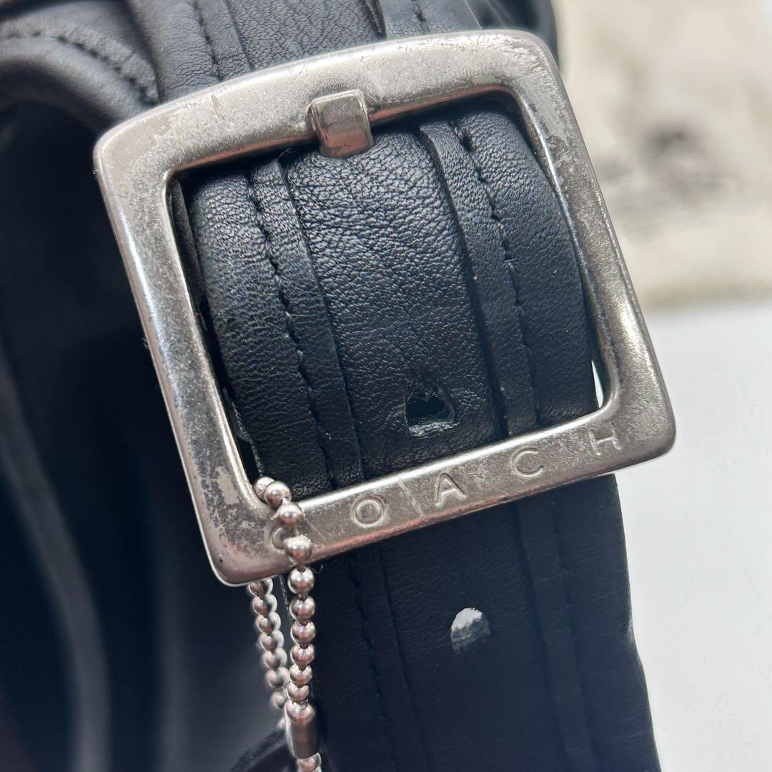 美品✨COACH 5206 ブリーフケース 本革 オールレザー ブラック 黒