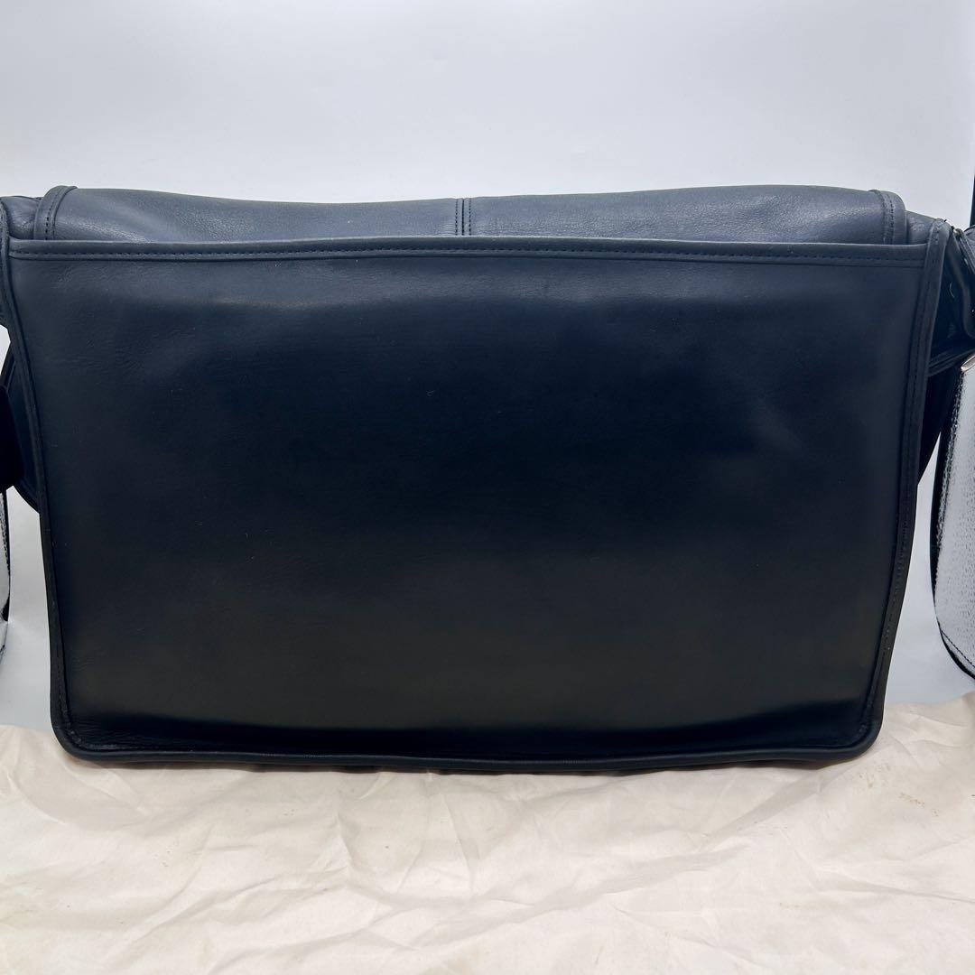 美品✨COACH 5206 ブリーフケース 本革 オールレザー ブラック 黒