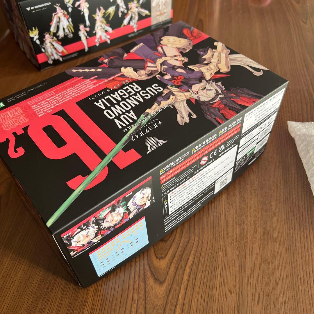 メガミデバイス　皇巫アマテラス　レガリア　皇巫スサノオ　レガリア　特典パーツ