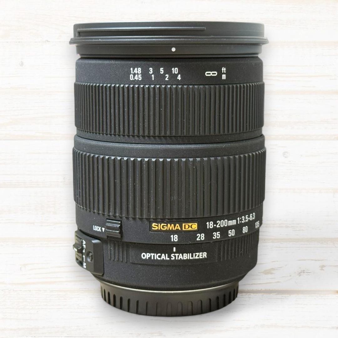 SIGMA ズームレンズ 18-200mm DC OS Canon用 #178