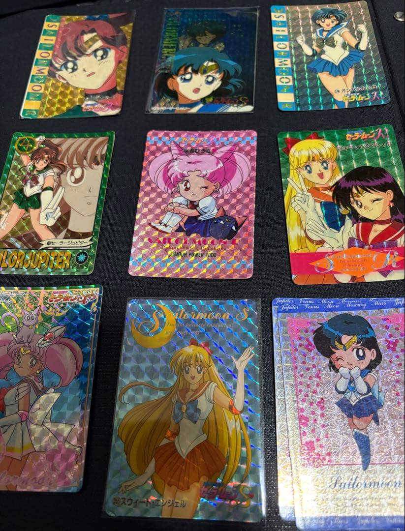 セーラームーン 当時　カードダス93 94 95年　アマダ　ppスーパー　ホロ