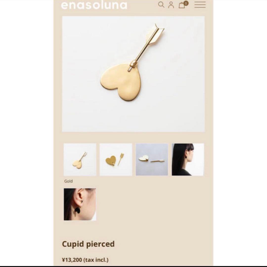 アクセサリー enasoluna Cupid pierced