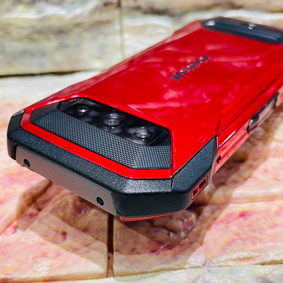 SIMフリー TORQUE 5G 128GB レッド 高耐久スマホ 動作良好