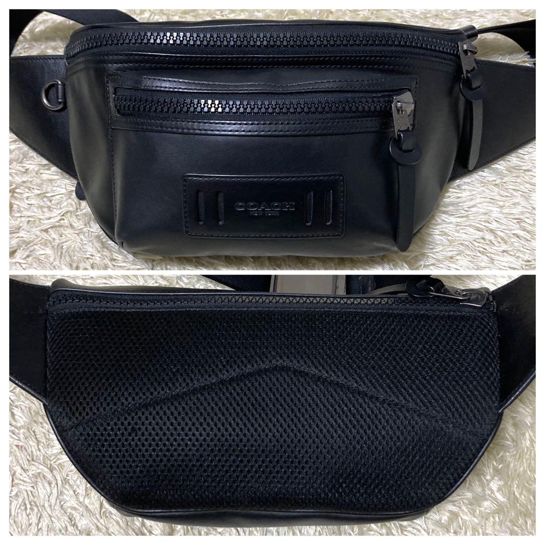 【極美品】COACH コーチ テレイン ボディバッグ レザー