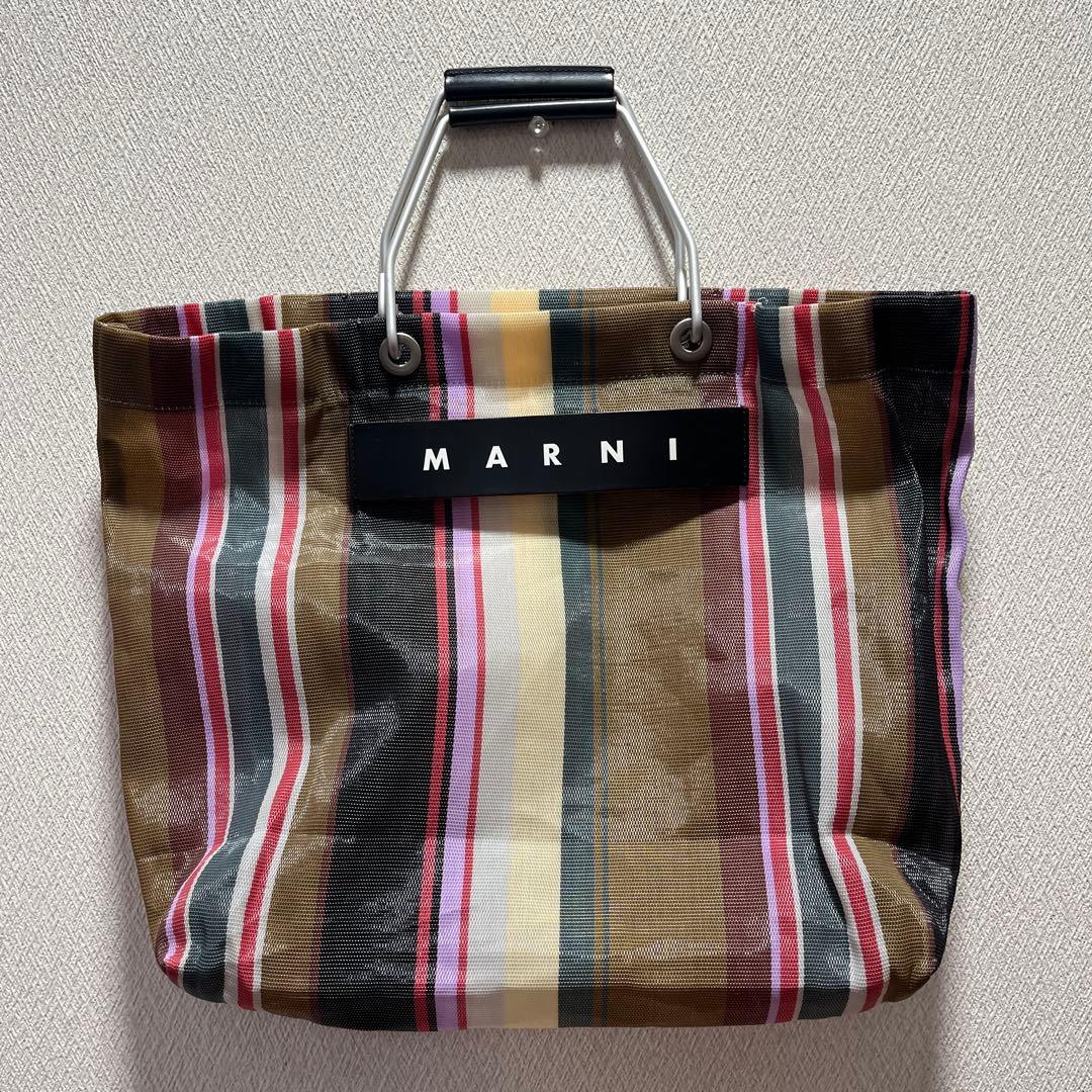 【MARNI 】 マルニマーケット　ナイロン トートバック