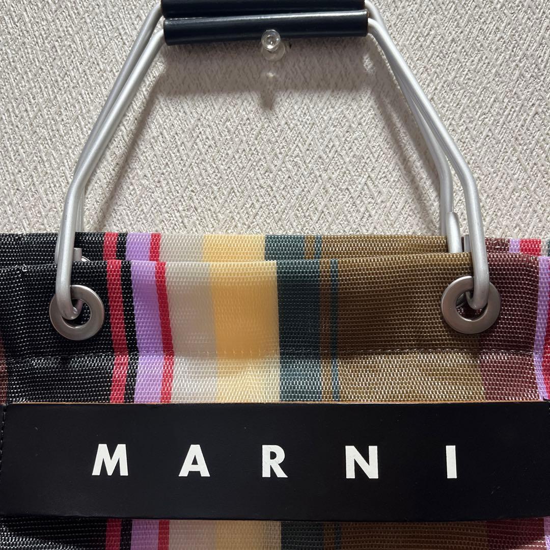 【MARNI 】 マルニマーケット　ナイロン トートバック