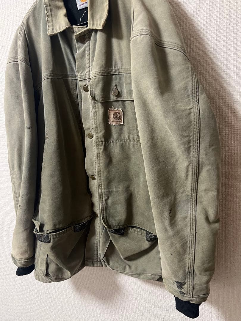 Carhartt カーハート トラディショナルコート　モスグリーン　星タグ