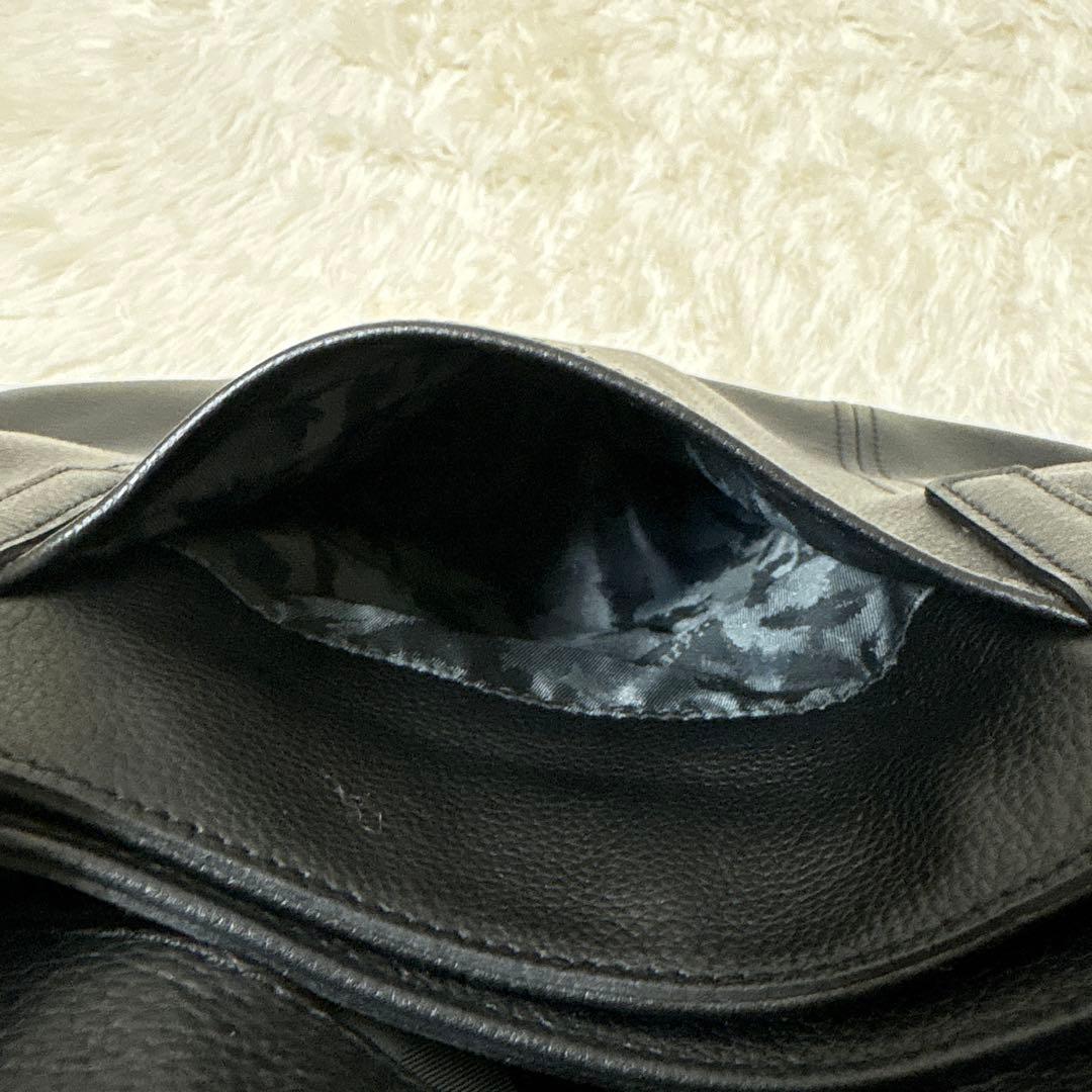 極美品　aniary アニアリ　トートバッグ　シボ革レザー　ビジネスバッグ　A4