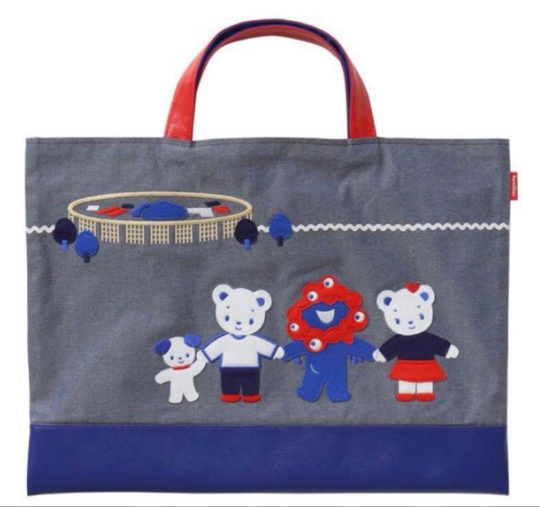 【新品・未使用】ミャクミャク　ファミリア　トートバッグ