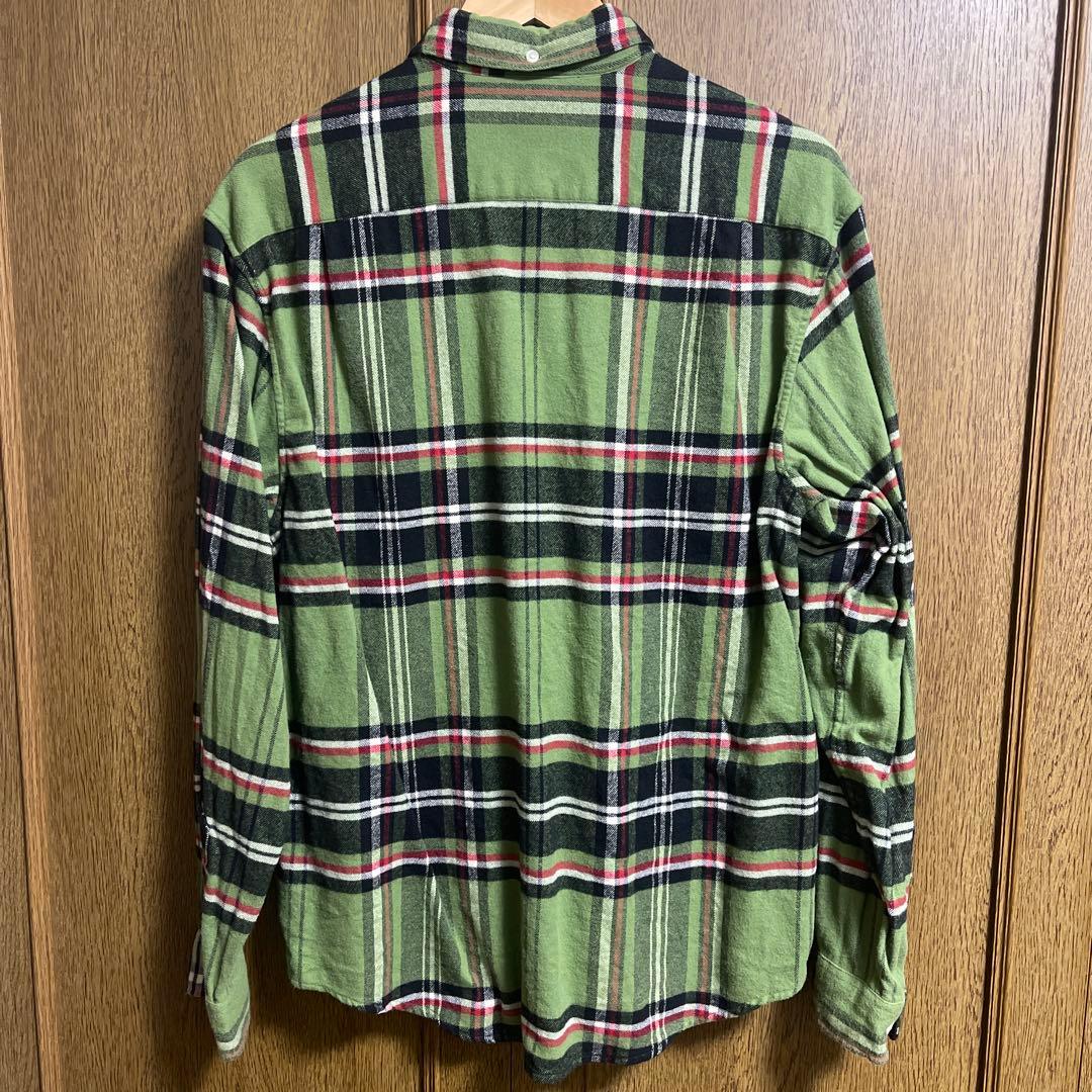 Supreme Tartan Flannel Shirt ネルシャツ　Mサイズ