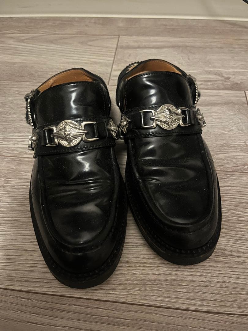 TOGA PULLA × BEAMS 別注 ローファー スリングバックローファー