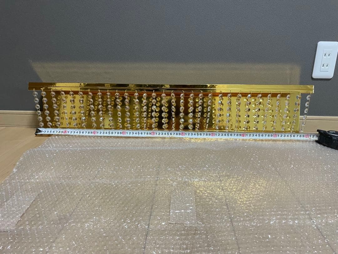 シャンデリア　自作品　調光機　電球　スイッチ付