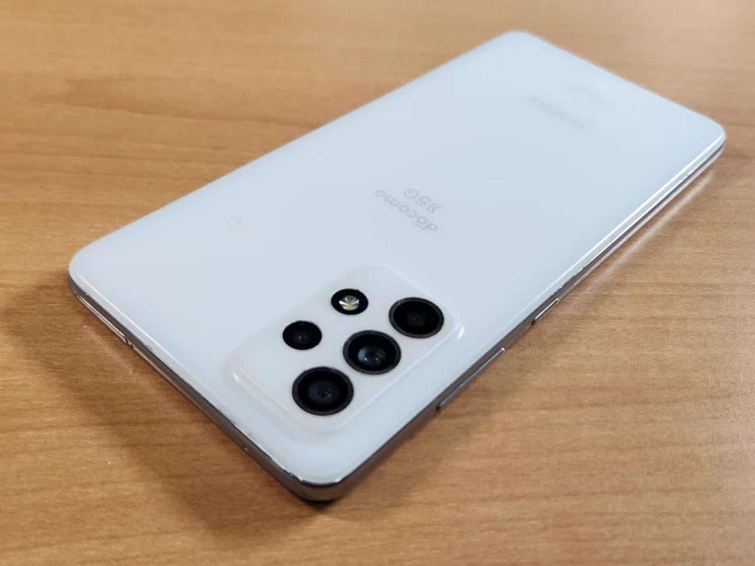 スマートフォン本体 021300A Galaxy A52(5G) SC-53B 128GB