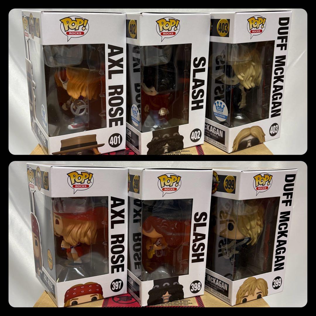 Funko Pop! Rocks Guns N' Roses フィギュアセット