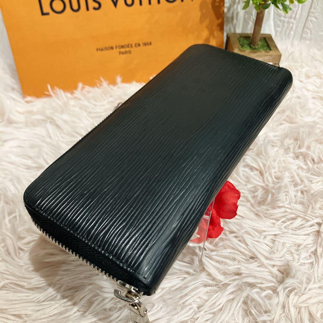 美品 ルイヴィトン エピ ポルトフォイユ クレマンス ブラック メンズ 即日発送