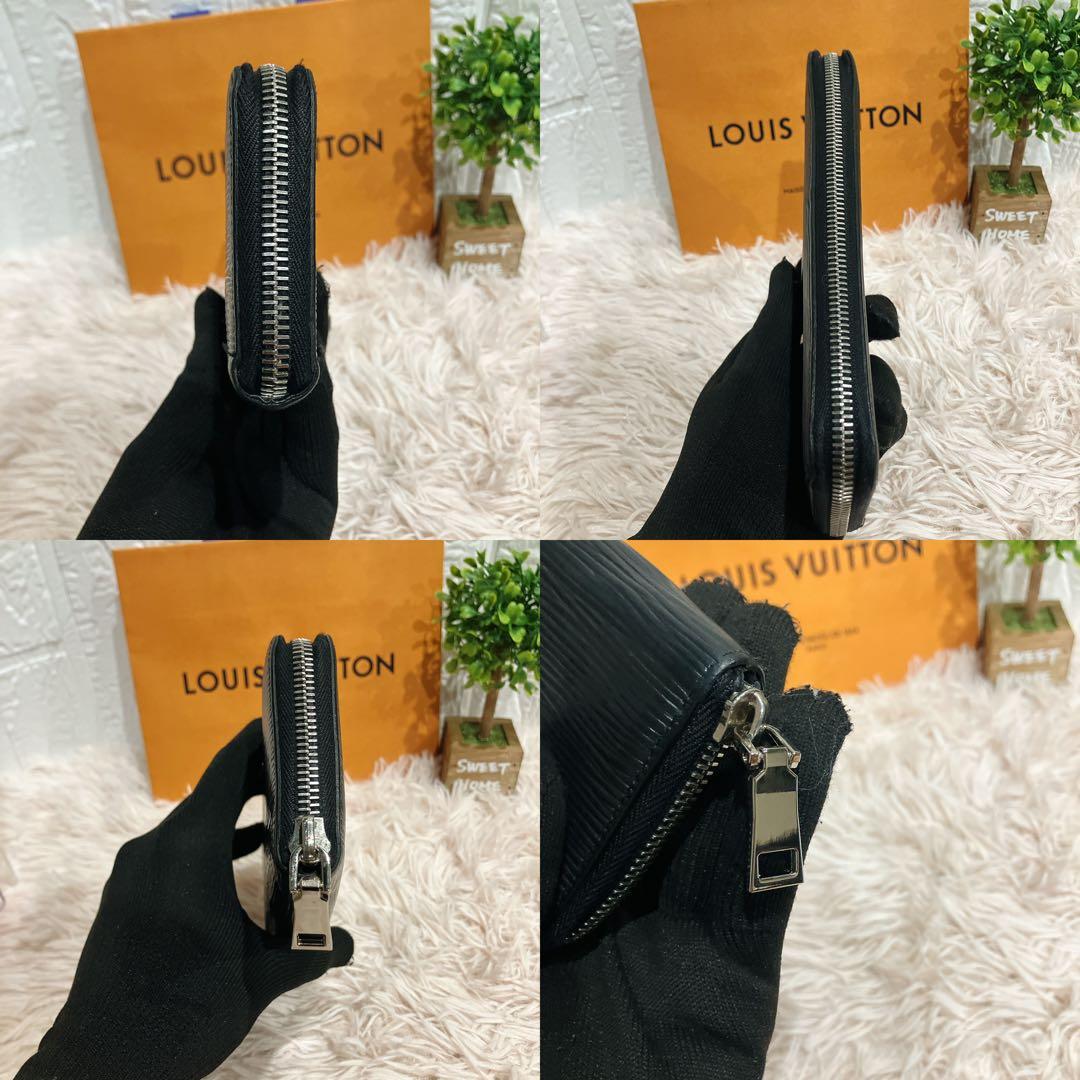 美品 ルイヴィトン エピ ポルトフォイユ クレマンス ブラック メンズ 即日発送