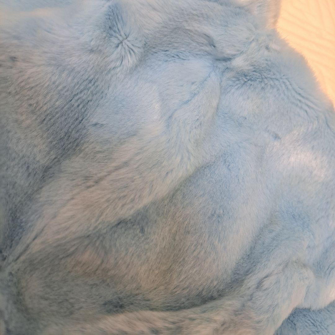 ディズニー ファンキャップ 水色　ミニー