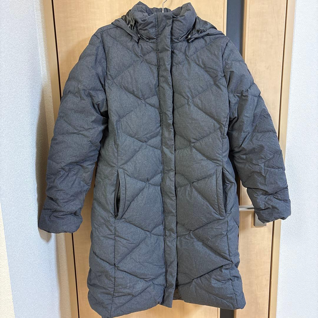 ノースフェイスロングコートダウンコート アウター レディースL 30221