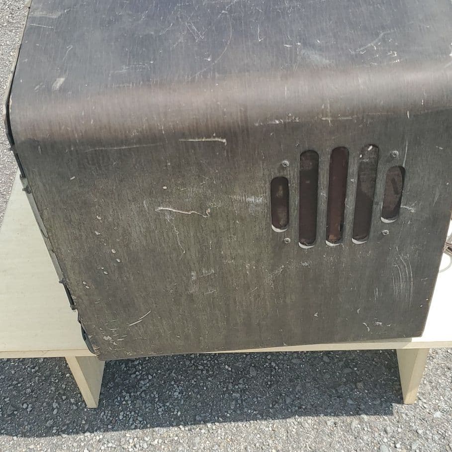 ゼネラル富士通　テレビジョン受像機　レトロ真空管テレビ　中古品