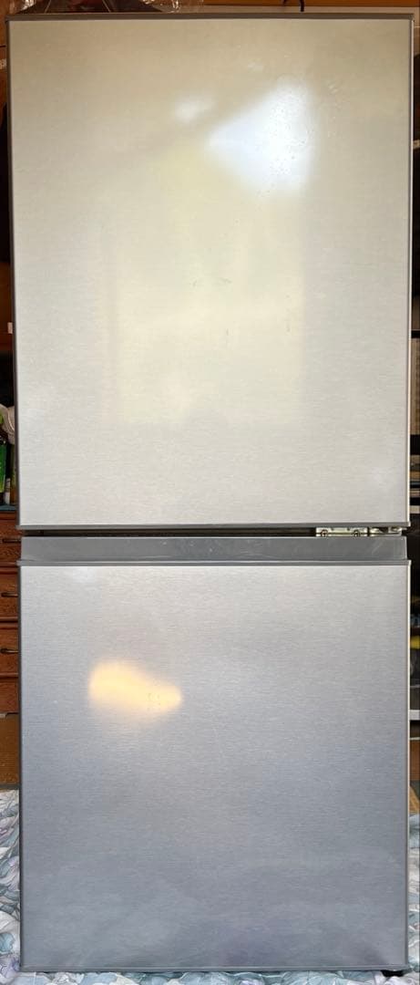 AQUA 126L ノンフロン冷凍冷蔵庫 2019年製 シルバー