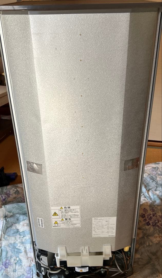 AQUA 126L ノンフロン冷凍冷蔵庫 2019年製 シルバー