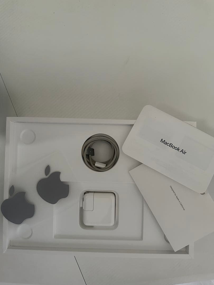 MacBook Air M2 8GB 256GB スペースグレイ 美品付属品完備