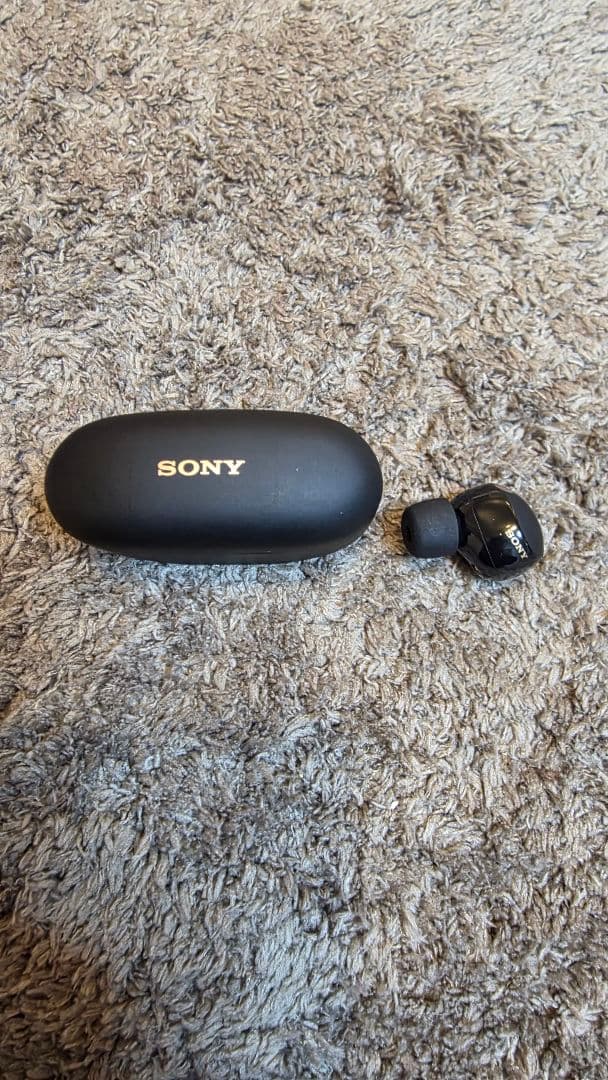 nico　SONY「WF-1000XM5」（黒） 右耳・充電ケース