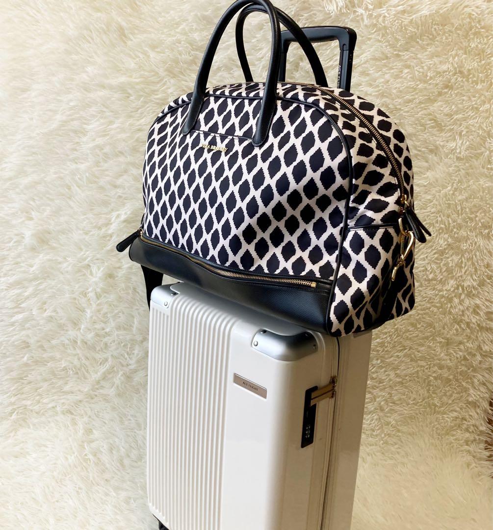 美品　VERABRADLEY トラベルバック　2WAYボストンバック　本革トリム