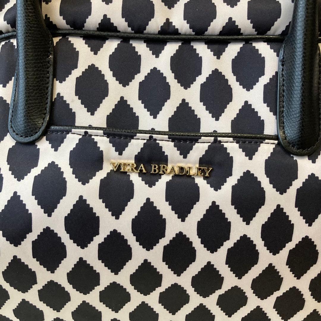 美品　VERABRADLEY トラベルバック　2WAYボストンバック　本革トリム