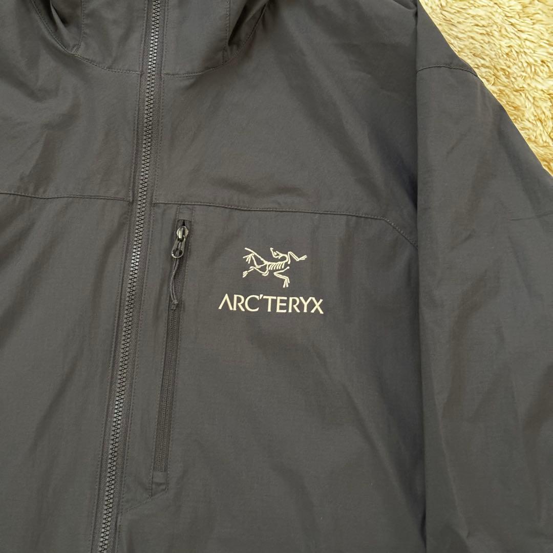 【美品】ARC'TERYX スコーミッシュフーディ L ダークネイビー