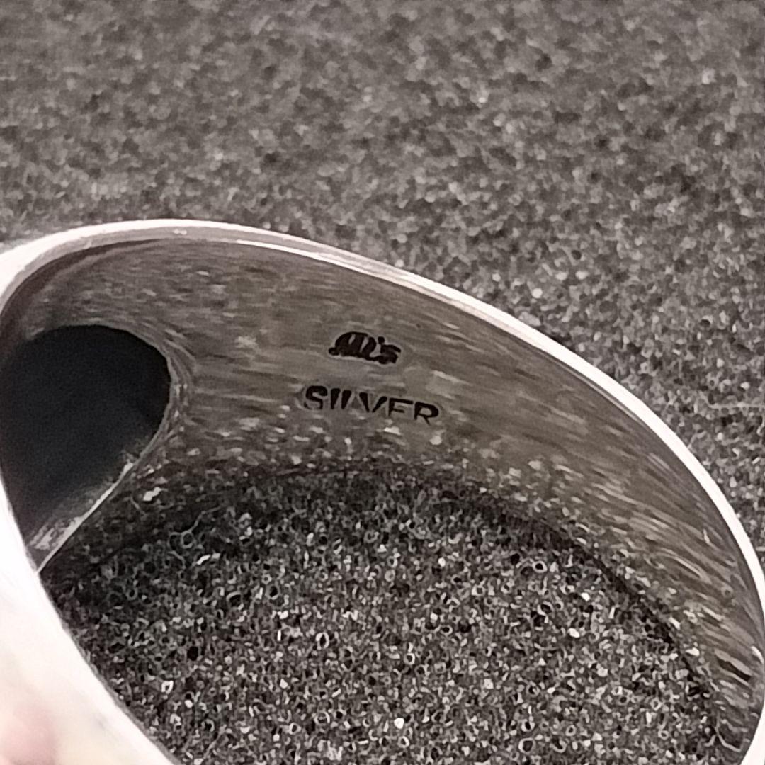 希少廃盤 エムズコレクション 百合 紋章 リング 指輪 23号 シルバー