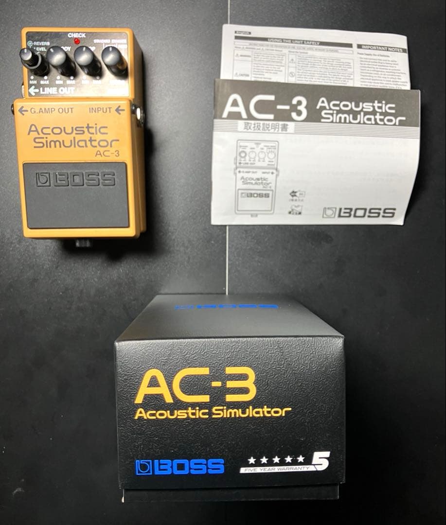 BOSS AC-3 エフェクター アコースティックシュミレーター