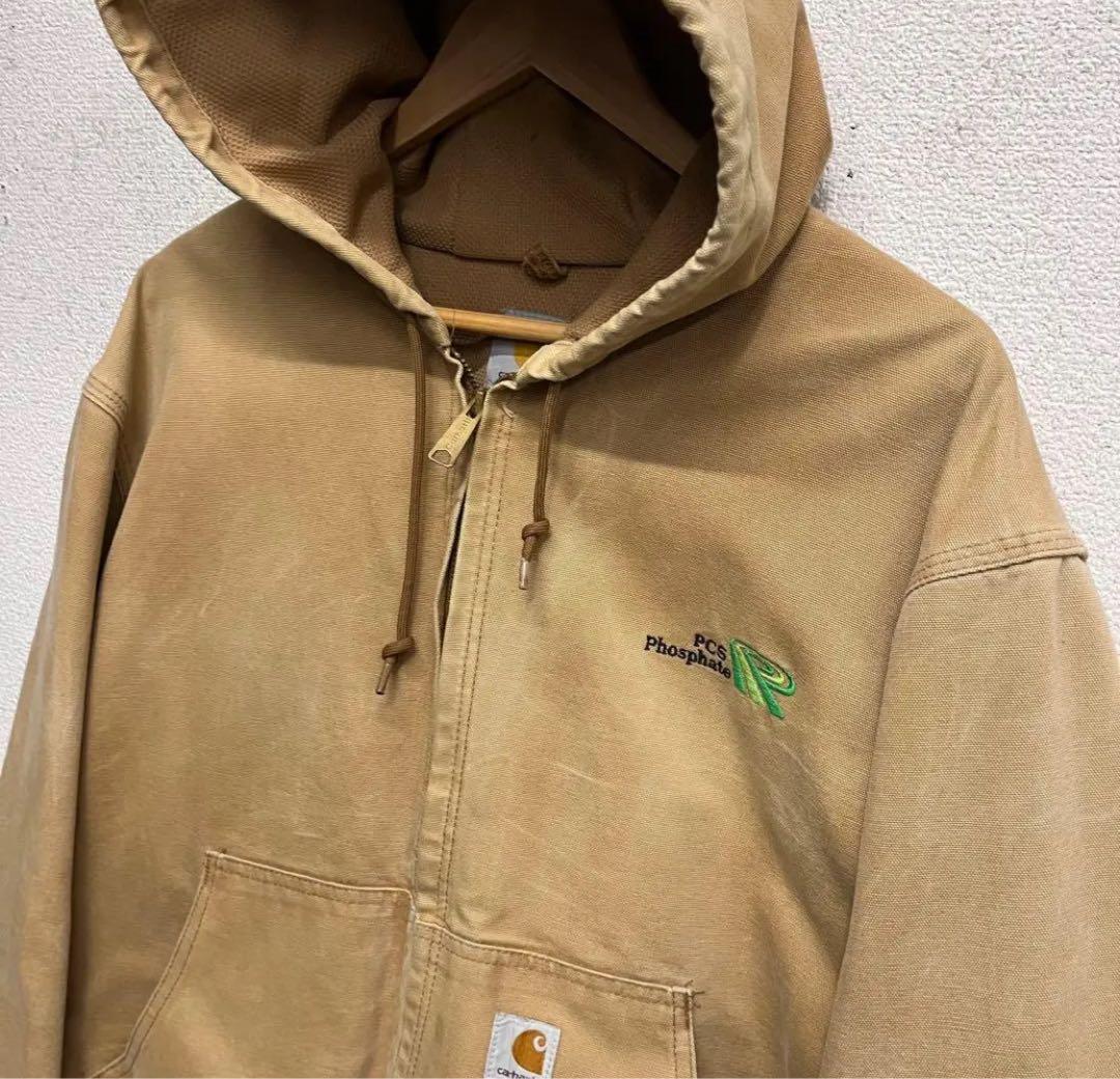 美品 Carhartt/アメリカ製/J131/ダック/アクティブジャケット
