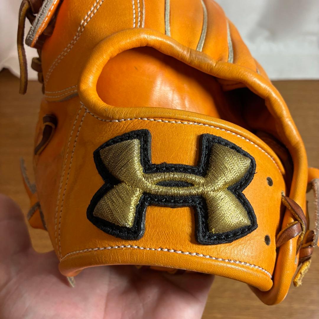 アンダーアーマー 一般硬式 グローブ グラブ 左投げ 外野用 美品