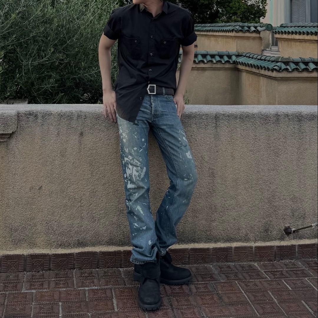 小物 Dior Homme 05ss D buckle belt 95