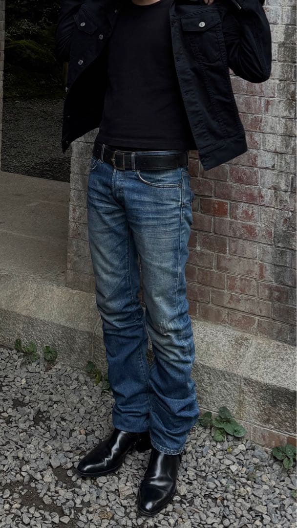 小物 Dior Homme 05ss D buckle belt 95