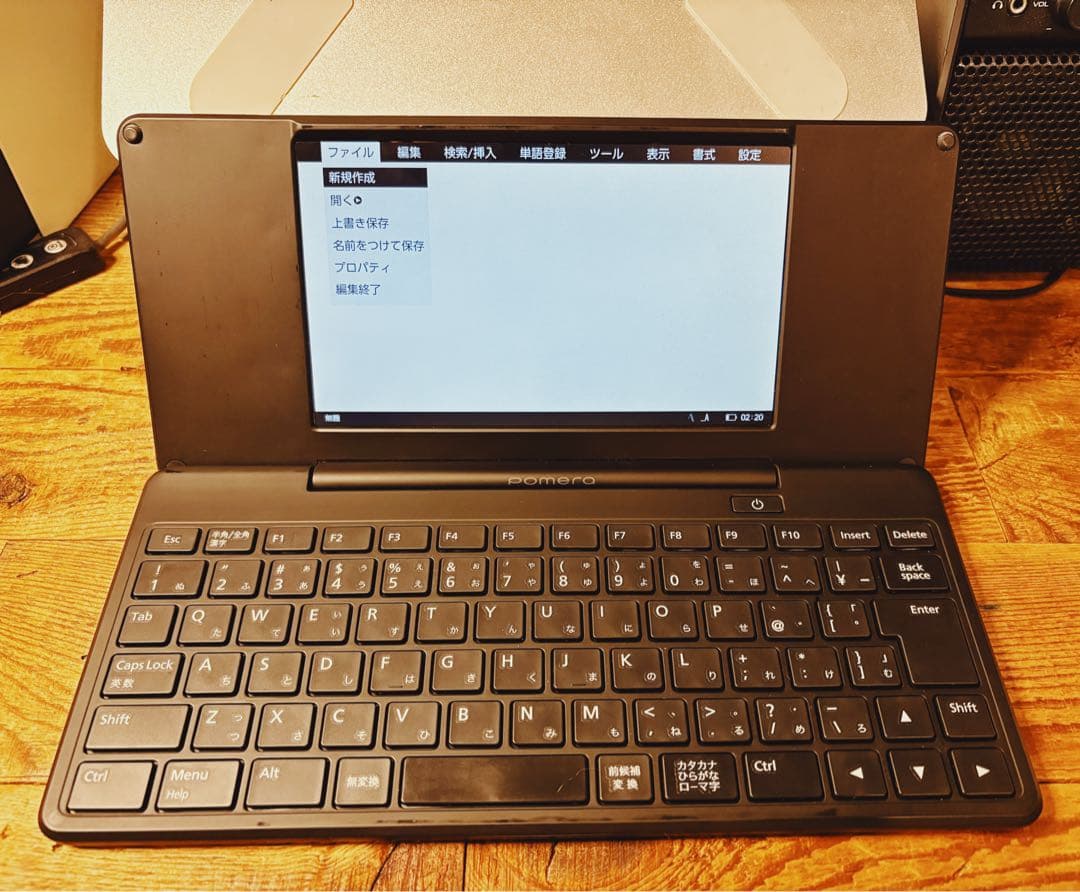 【美品】KING GIM ポメラ DM200 完動品 POMERA デジタルメモ