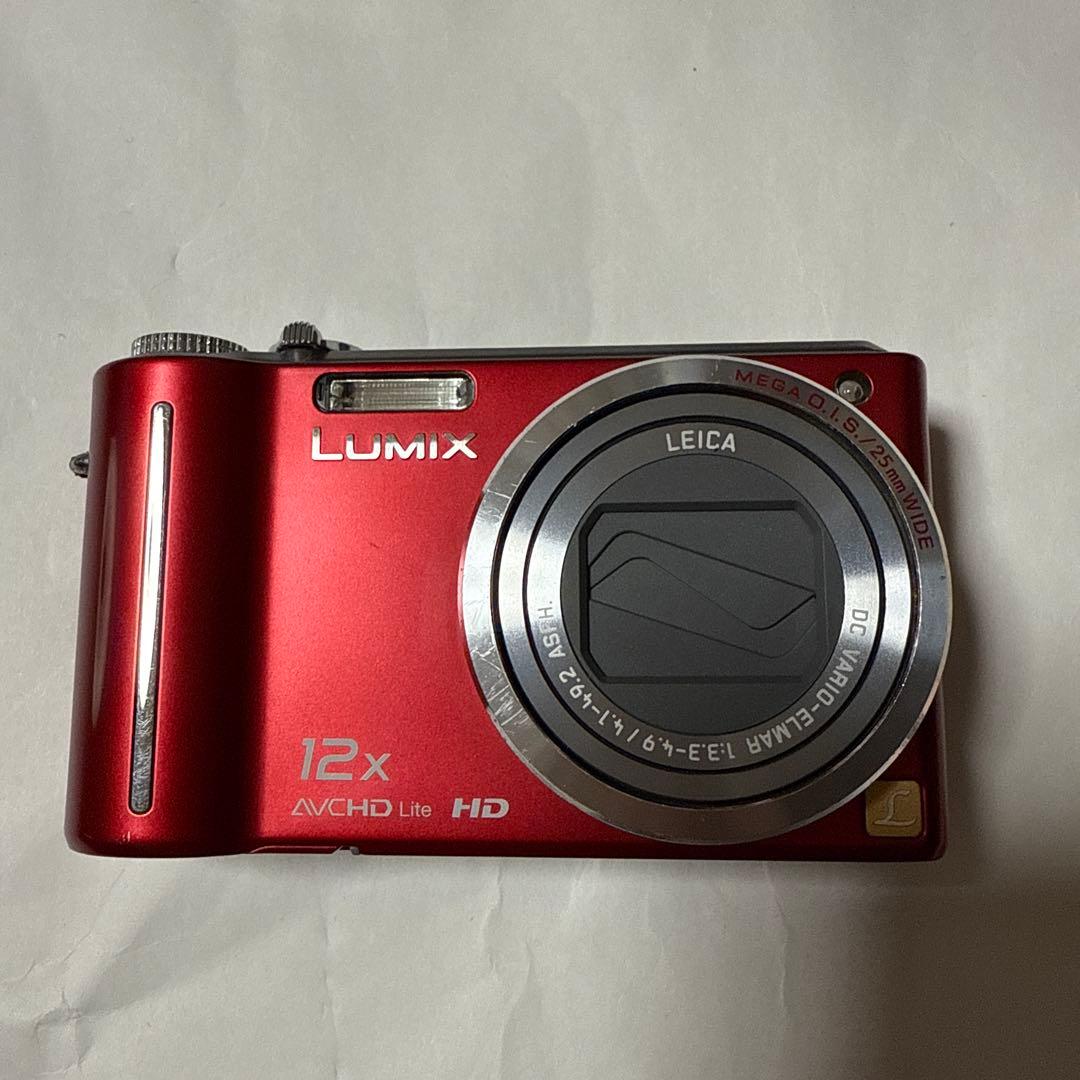LUMIX 12x AVCHD Lite HD レッド