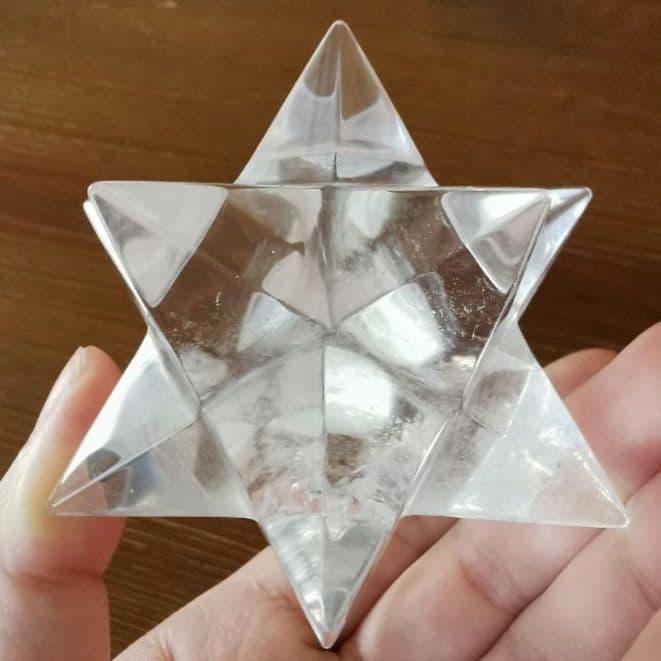 透明感良 虹入り 水晶 アステロイド B