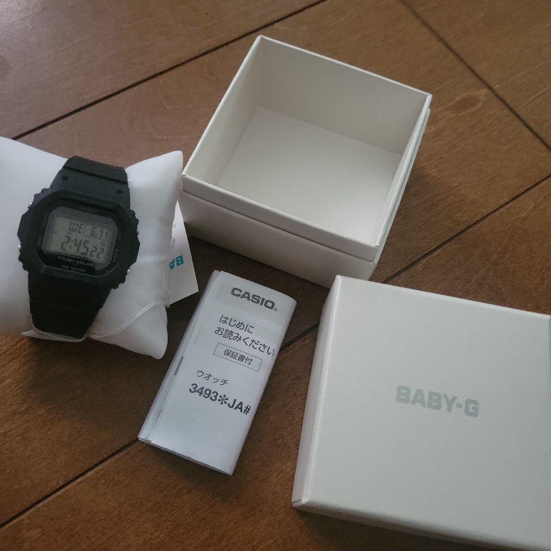 新品 BABY-G G-SHOCK ブラック デジタル腕時計
