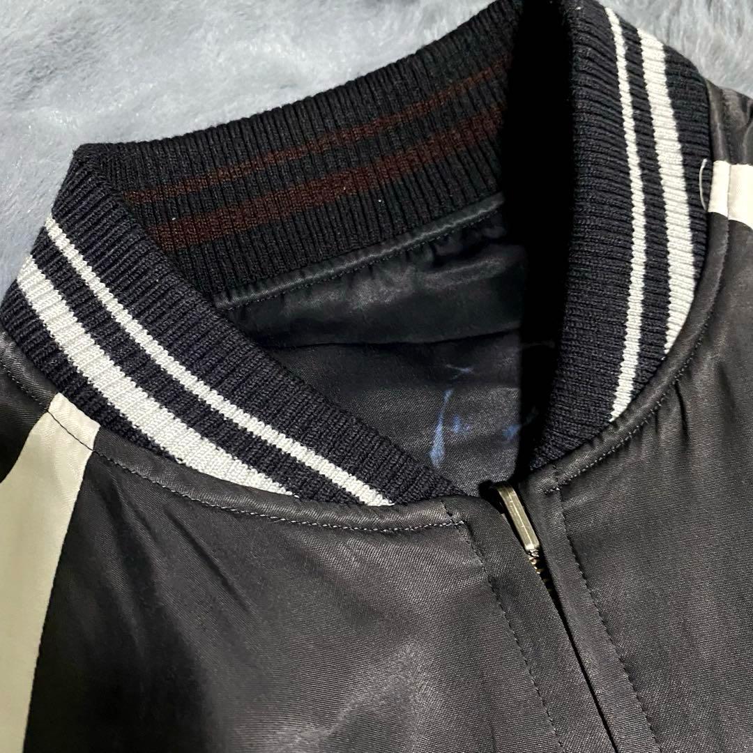 LAD MUSICIAN フラワーリバーシブル スカジャン 花柄 44 Lサイズ