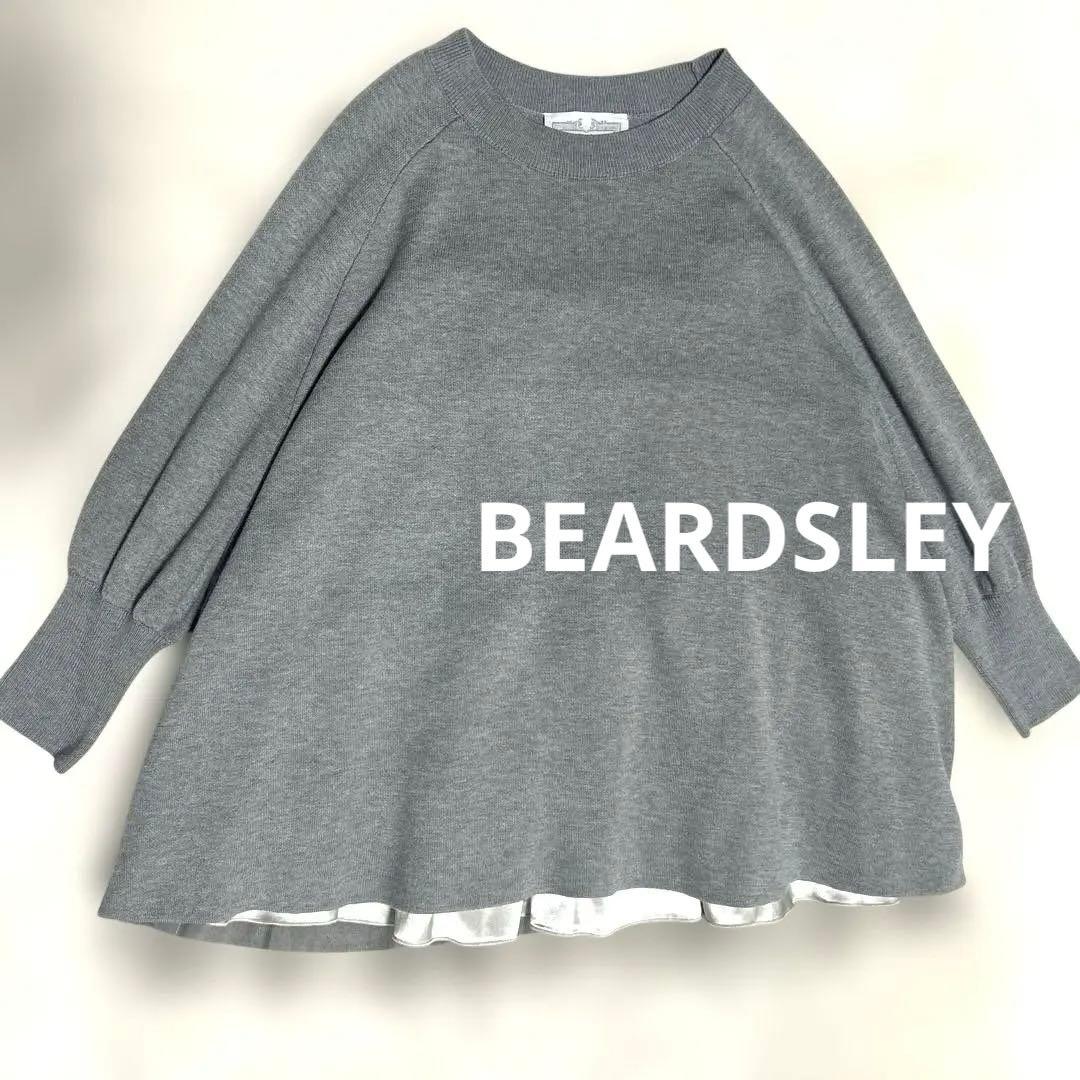 極美品/beardsleyビアズリー定価28600円チュチュキャミニット　グレー