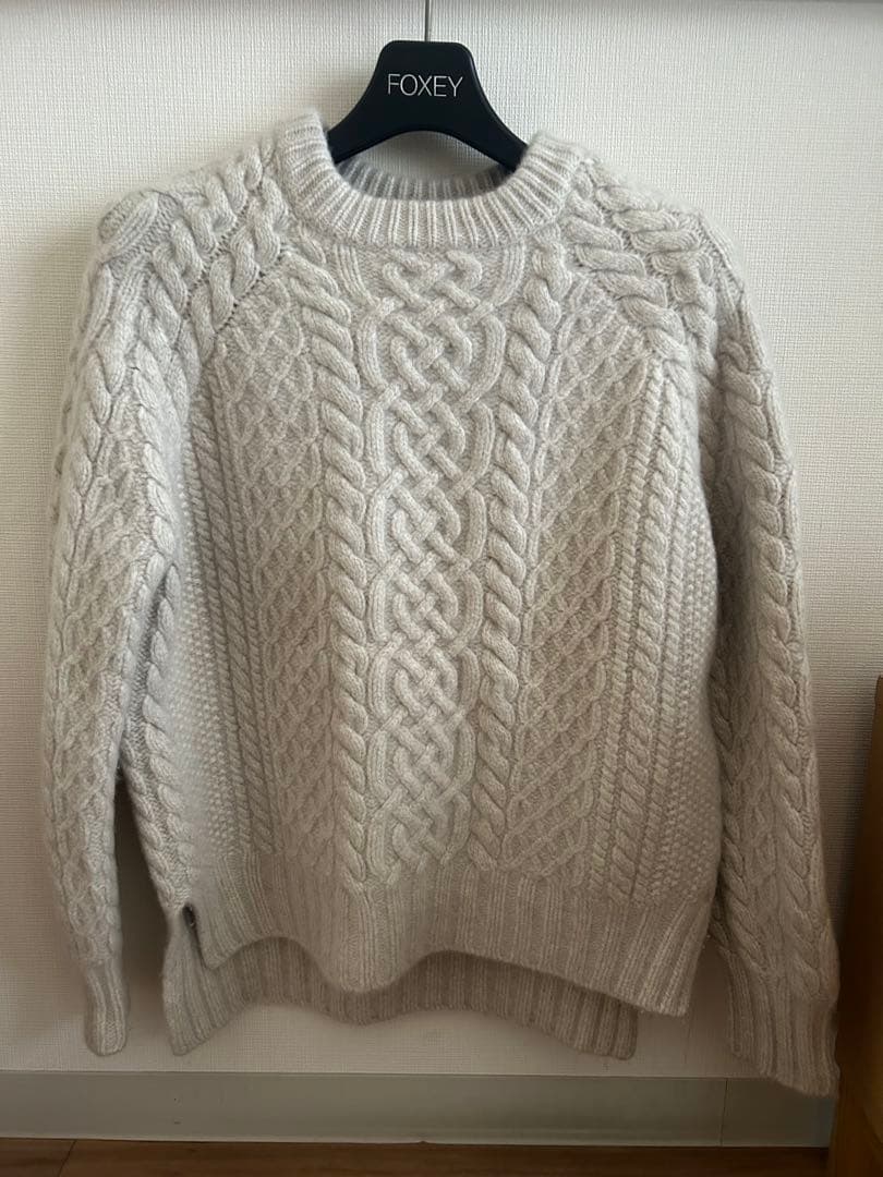 Drawerドゥロワー ケーブルニット★ ブラミンク BLAMINK