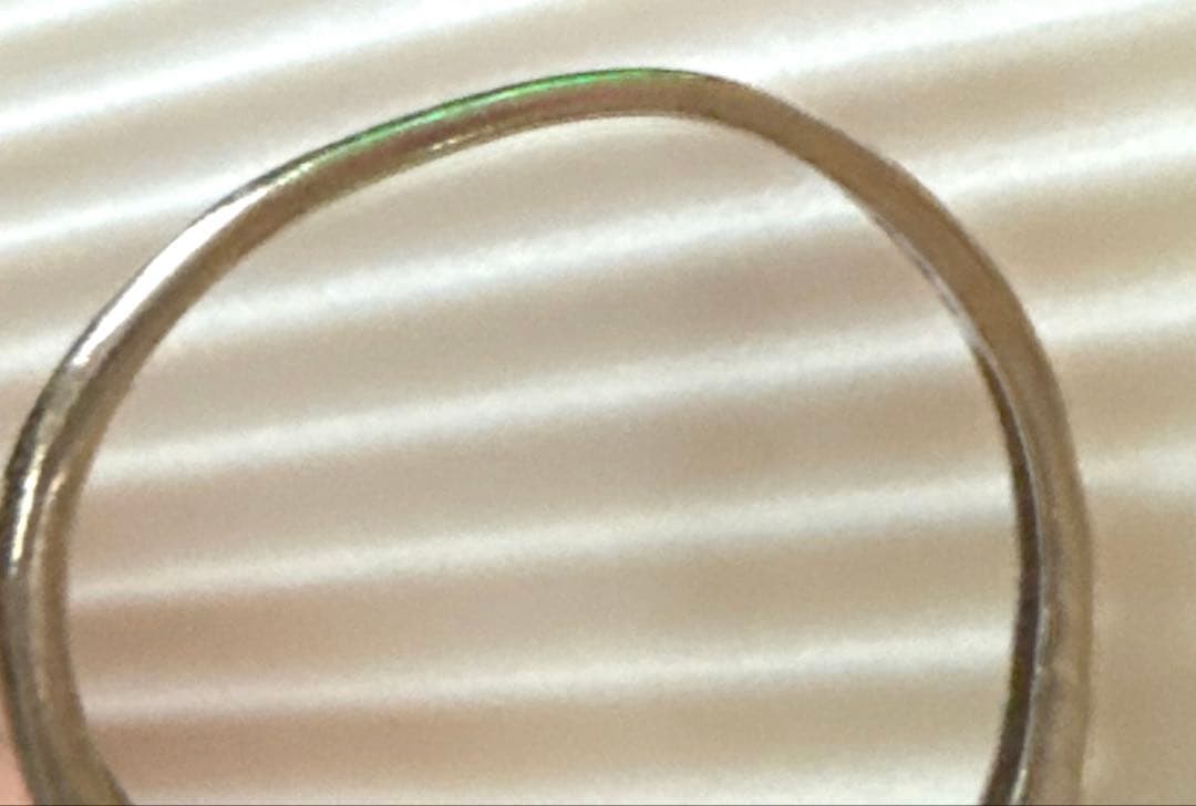 K10 10金 指輪 ダイヤリング 0.20 15号