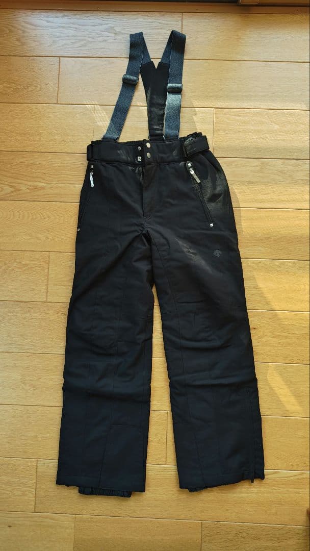 DESCENTE　レディース　スキーウェア 　紫 ピンク 幾何学模様　サイズL